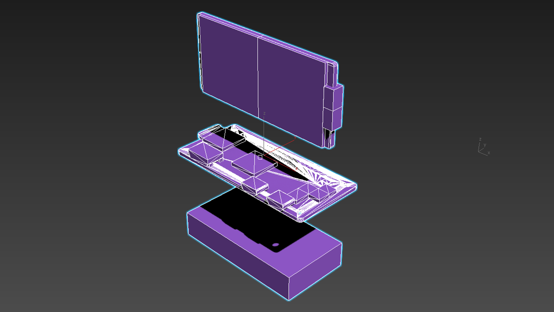 Pwnagotchi Parts Dimensions
