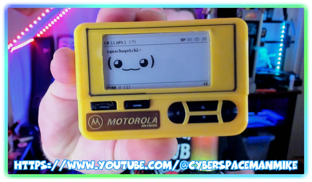 Talking Sasquatch's Hackers Pwnagotchi Pager Case