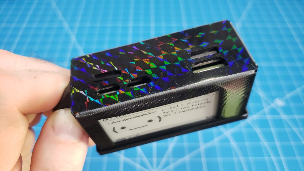 Foldishagotchi hologram!